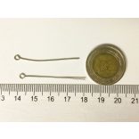 4cm szemes szerelőpálca antik ezüst 20db