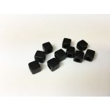 FEKETE *Szóköz* akril KOCKAGYÖNGY