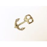 Antik ezüst Horgony *kapcsolódás* zsinór-ékszerhez