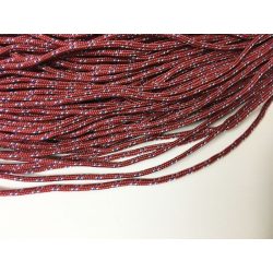 Paracord zsinór - Bordó-KÉKKEL <3 - ~2mm