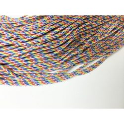 Paracord zsinór - Mosolygós-SZIVÁRVÁNY <3 - ~2mm