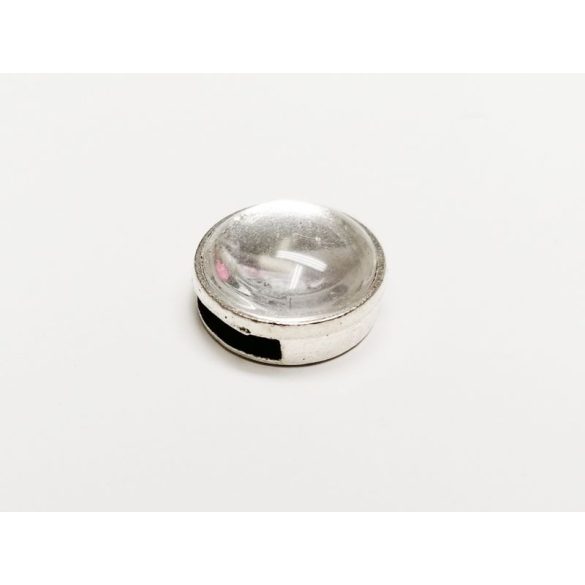 Csúsztatható Alap 14mm - antik ezüst