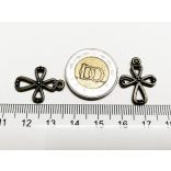 Kereszt -antik bronz