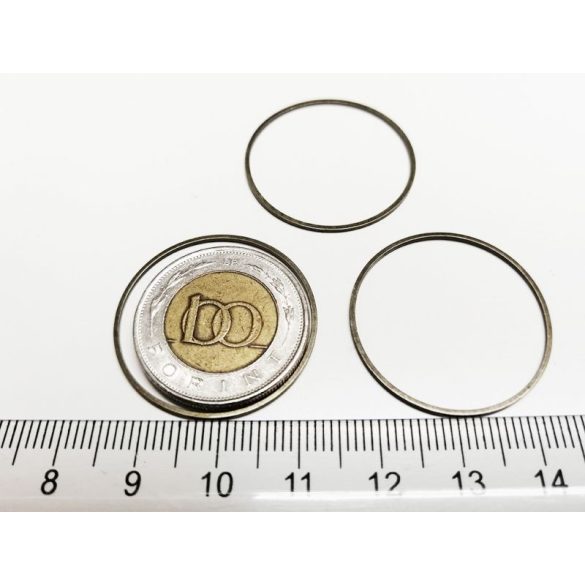 Dísz-karika bronz színben 28mm