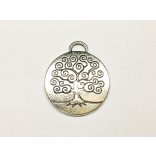 ÉLETFA medál (kacskaringos)