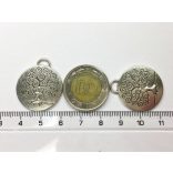 ÉLETFA medál (kacskaringos)