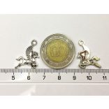 PEGAZUS - antik ezüst színű