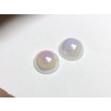 12mm Fehér AB bevonatú műanyag kaboson