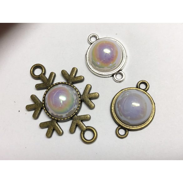 12mm Fehér AB bevonatú műanyag kaboson