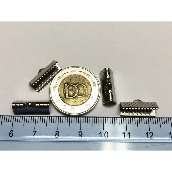 16mm szalagvég ezüst színű (4db)