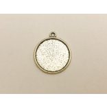 Atik ezüst Medál-alap (20mm)