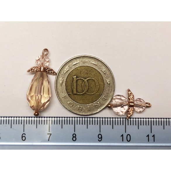 Rose Gold Rózsaszín Angyalka DUO 