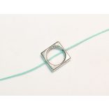 Négyzet alakú gyöngykeret