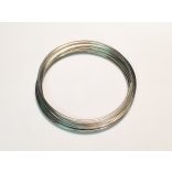 Memória-drót (5,5cm) - platina ezüst színű (vastagabb)
