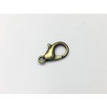 Bronz színű Delfinkapocs (16x8mm)