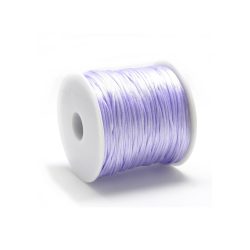 Halványlila szatén zsinór (1mm) - 50cm