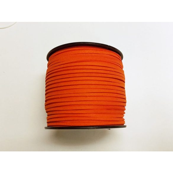 Zsinór -sötét narancssárga (3*1,5mm) - 50cm