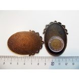 Ovális Óriás medál-alap