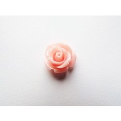Rózsaszín rózsa cabochon - 14mm