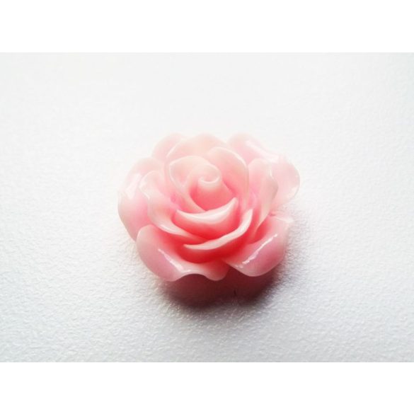20mm Rózsaszín rózsa cabochon