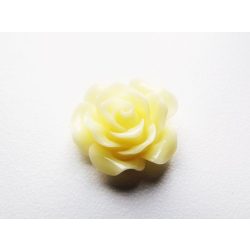 20mm Vanília rózsa cabochon