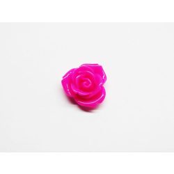 Rózsa cabochon *háromszög* - pink