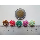 Rózsa - pink BAROKK (15mm)