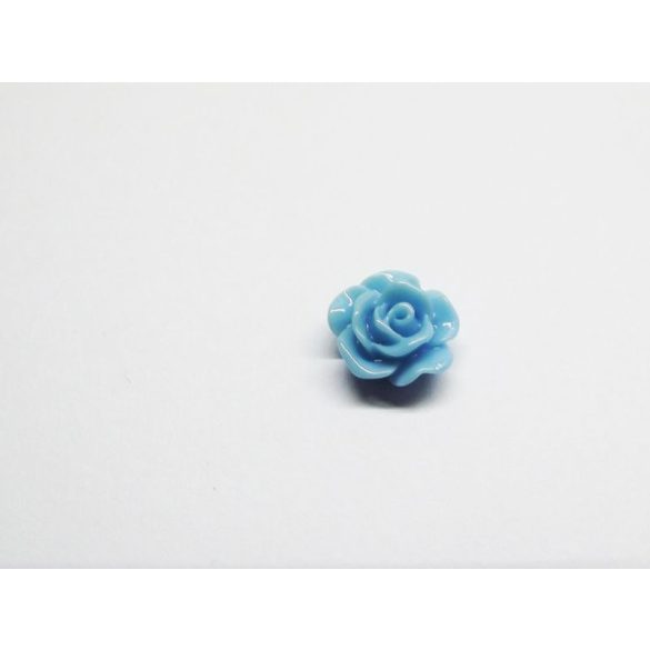 1cm kerek rózsa - Kék