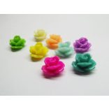 1cm rózsa - háromszög - Zöld