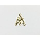 "Több-hurkos függő" arany színű #1