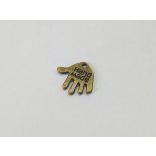 Hand Made fityegő - bronz (12,5mm)