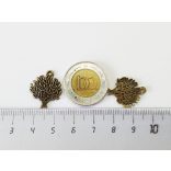 Bronz fa charm (20mm)