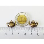Teáskanna 3D - Bronz  (13*15*8mm)