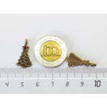 Kis Karácsonyfa - bronz (2,1cm)