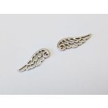 Szárny-pár - Antik ezüst (24mm)