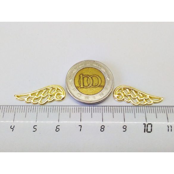 Szárny-pár - Arany színű (24mm)