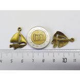 Antik bronz hajó (23mm)