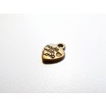 *Made with love* szív alakú charm