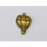 Hőlégballon medál - antik bronz