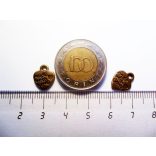 *Made with love* szív alakú charm