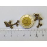 Ág összekötő, mókuskával :) (25*14mm)