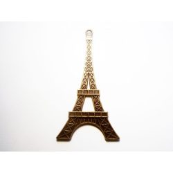 Antik bronz nagy méretű Eiffel torony (6,9cm)