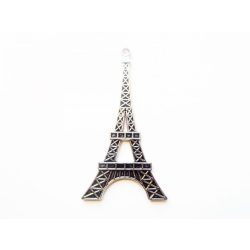 Antik ezüst nagy méretű Eiffel torony (6,9cm)