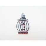 Kalitka medál madárkával #1 - ezüst