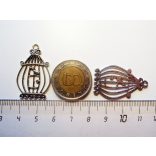 Kalitka medál madárkával #1 - ezüst