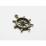 Hajókormány - bronz