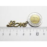 *Love* összekötő medál #1 - bronz