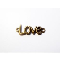 Love* összekötő medál #2 - bronz
