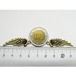 Antik bronz aranyozott  (27 mm )