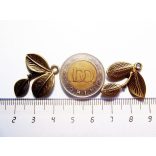 3Levél-medál :) (2,7cm)